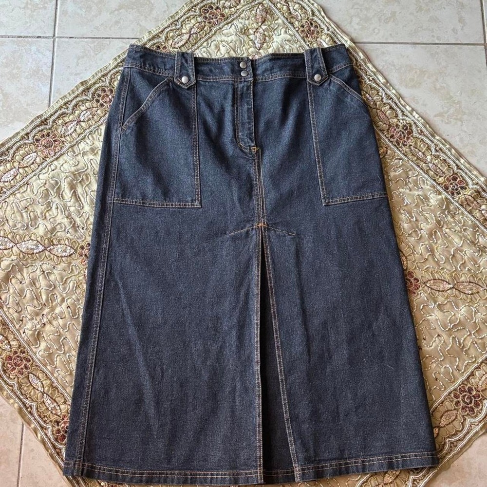 Japan Made Dark Wash Denim Skirt
